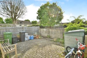 Rear courtyard- click for photo gallery